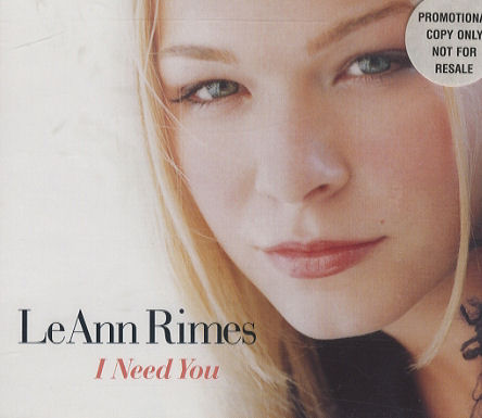 LeAnn Rimes - I Need You piano sheet music